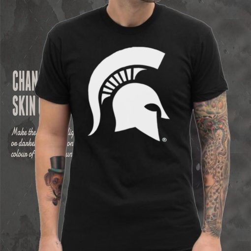 Michigan State Spartans NFL white logo shirt