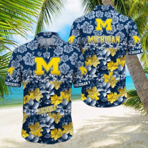 Michigan Wolverines NCAA2 Hawaiian Shirt Trending Summer