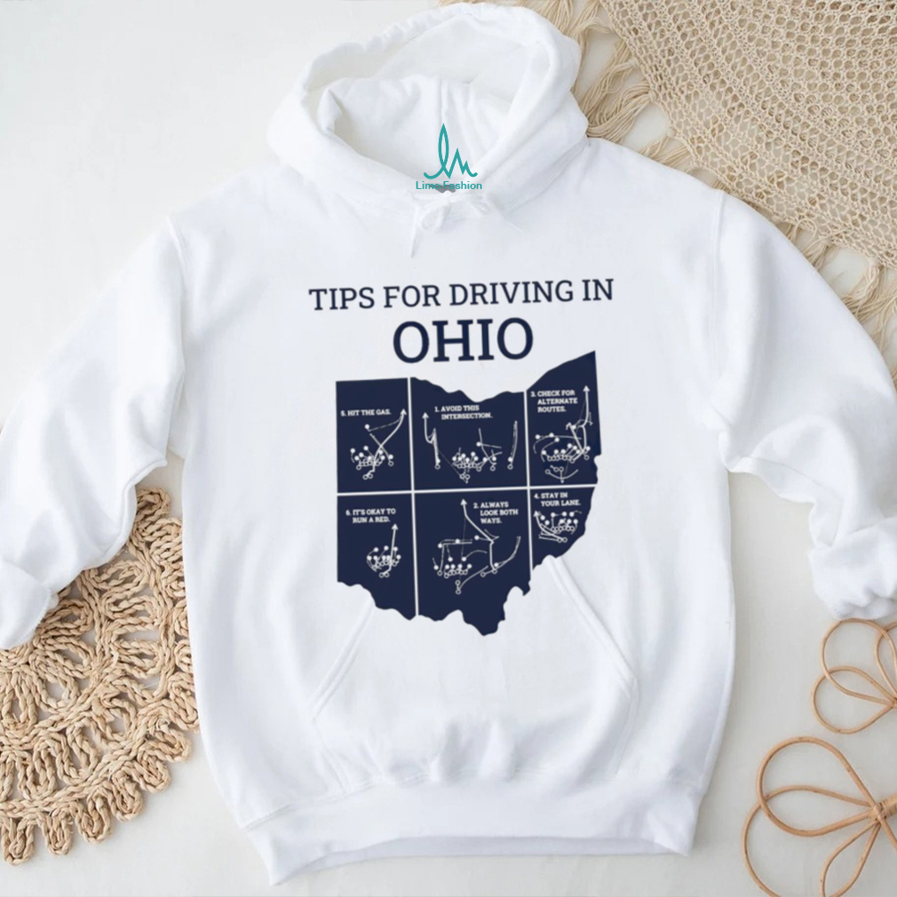 Michigan tips for driving through Ohio shirt