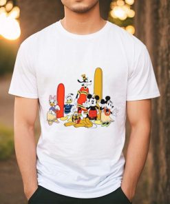 Mickey And Friends at The Beach T Shirt