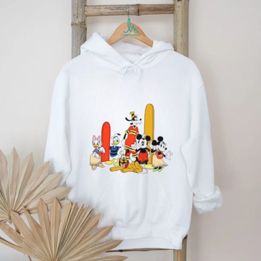 Mickey And Friends at The Beach T Shirt