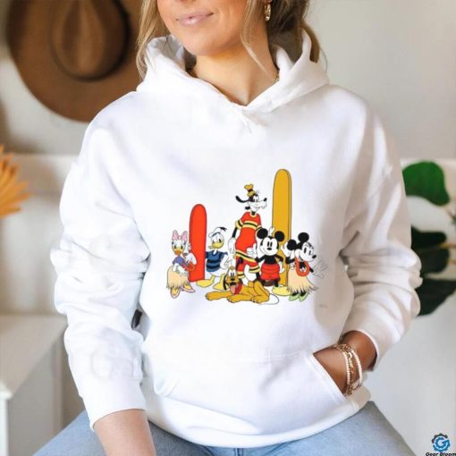 Mickey And Friends at The Beach T Shirt