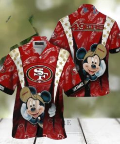 Mickey Mouse 49ers Hawaiian Shirt NFL Gift