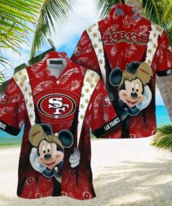 Mickey Mouse 49ers Hawaiian Shirt NFL Gift