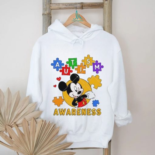 Mickey Mouse Autism Awareness Mouse Character Autism shirt