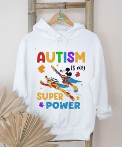 Mickey Mouse Autism is My Super Power Super Hero Mouse Autism shirt