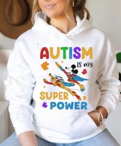 Mickey Mouse Autism is My Super Power Super Hero Mouse Autism shirt