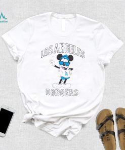 Mickey Mouse Los Angeles Dodgers Baseball shirt