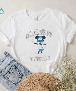 Mickey Mouse Los Angeles Dodgers Baseball shirt