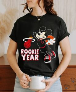 Mickey Mouse Miami Heat Rookie Year 2024 t shirt