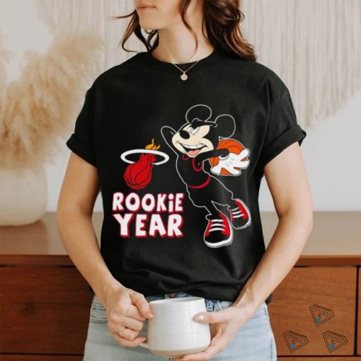 Mickey Mouse Miami Heat Rookie Year 2024 t shirt