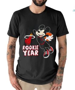 Mickey Mouse Miami Heat Rookie Year 2024 t shirt