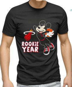 Mickey Mouse Miami Heat Rookie Year 2024 t shirt