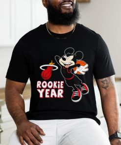 Mickey Mouse Miami Heat Rookie Year 2024 t shirt