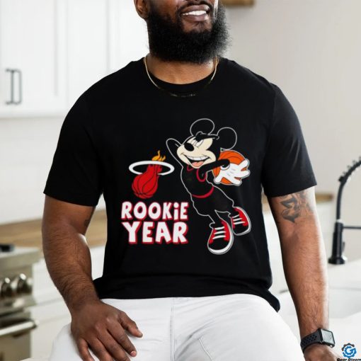 Mickey Mouse Miami Heat Rookie Year 2024 t shirt