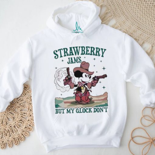 Mickey Mouse Strawberry Jams But My Glock Don’t shirt