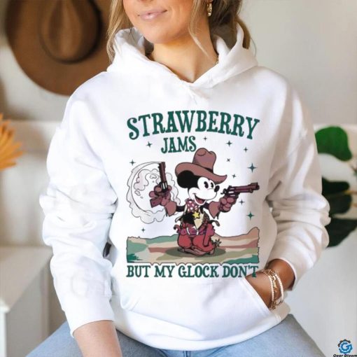 Mickey Mouse Strawberry Jams But My Glock Don’t shirt