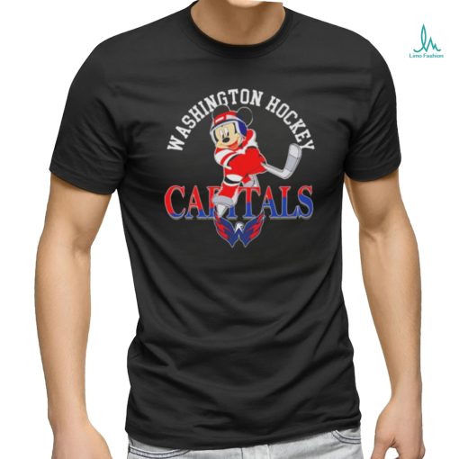 Mickey Mouse Washington Capitals hockey 2024 shirt