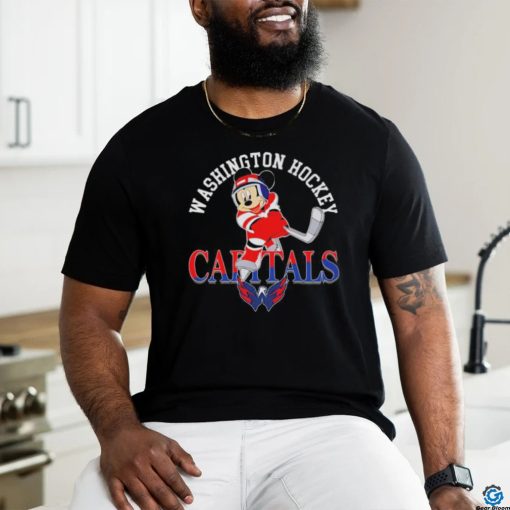 Mickey Mouse Washington Capitals hockey 2024 shirt