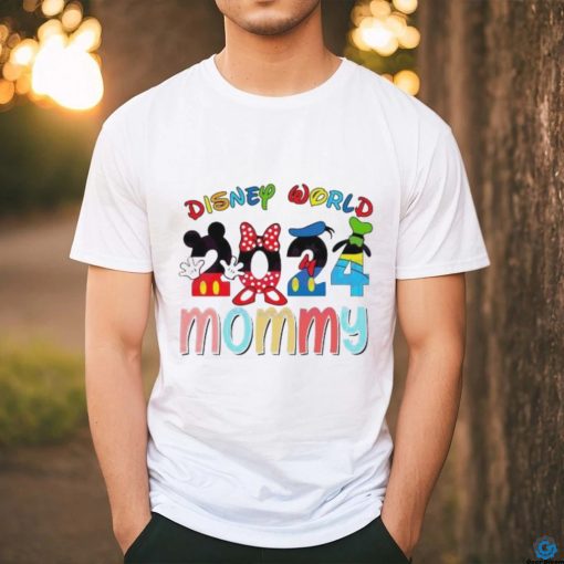 Mickey Mouse World 2024 Mommy Cartoon Friends shirt