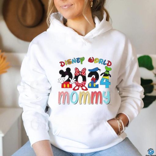 Mickey Mouse World 2024 Mommy Cartoon Friends shirt