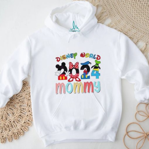 Mickey Mouse World 2024 Mommy Cartoon Friends shirt