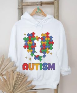 Mickey mouse Autism Awareness heart shirt