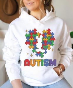 Mickey mouse Autism Awareness heart shirt