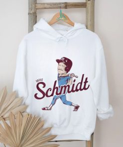 Mike Schmidt Philadelphia Phillies Caricature player baseball shirt