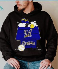 Milwaukee Brewers Snoopy And Woodstock The Peanuts Baseball shirt, hoodie, sweater, long sleeve and tank top Milwaukee Brewers Snoopy And Woodstock The Peanuts Baseball shirt