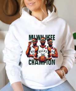 Milwaukee Bucks champion basketball cartoon shirt