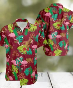 Minnesota Golden Gophers Football Hawaiian Shirt Flamingo Funny Summer For Men WomenMinnesota Golden Gophers Football Hawaiian Shirt Flamingo Funny Summer For Men Women