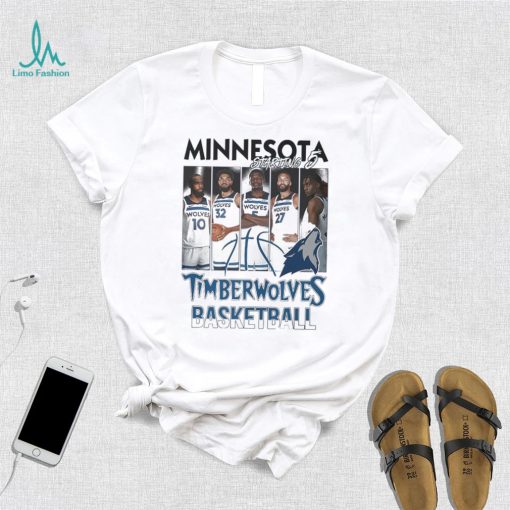 Minnesota Timberwolves Basketball Starting 5 shirt