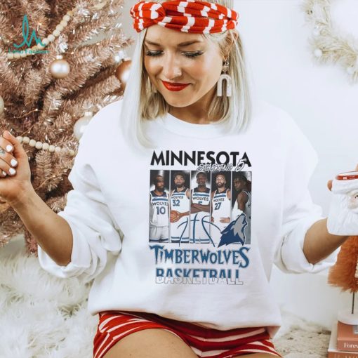 Minnesota Timberwolves Basketball Starting 5 shirt