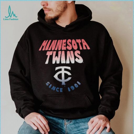 Minnesota Twins Blue Harmony Ava Raglan T Shirt