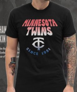 Minnesota Twins Blue Harmony Ava Raglan T Shirt