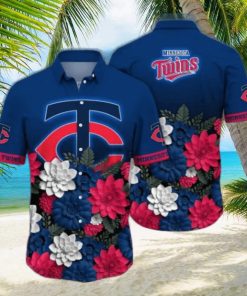 Minnesota Twins MLB Flower Hawaii Shirt And Tshirt For Fans
