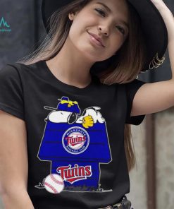 Minnesota Twins Snoopy And Woodstock The Peanuts Baseball shirt