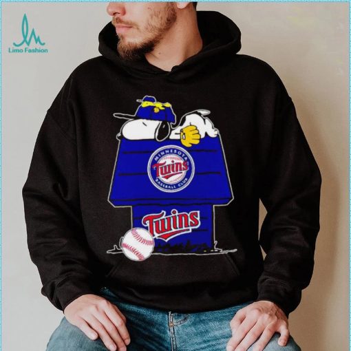 Minnesota Twins Snoopy And Woodstock The Peanuts Baseball shirt