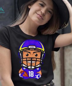 Minnesota Vikings Justin Jefferson Chibi Football shirt, hoodie, sweater, long sleeve and tank top Minnesota Vikings Justin Jefferson Chibi Football shirt
