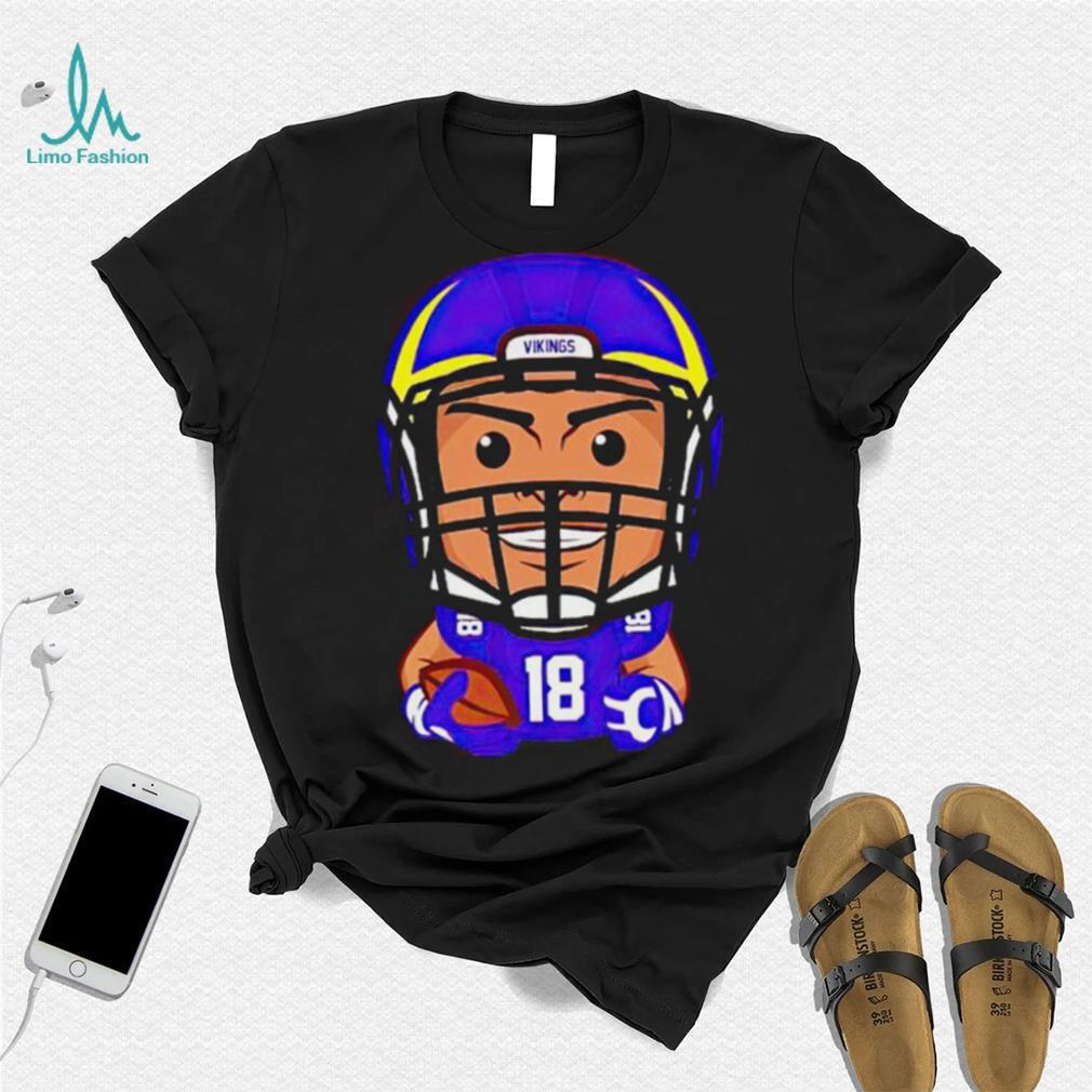 Minnesota Vikings Justin Jefferson Chibi Football shirt Minnesota Vikings Justin Jefferson Chibi Football shirt