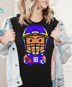 Minnesota Vikings Justin Jefferson Chibi Football shirt, hoodie, sweater, long sleeve and tank top Minnesota Vikings Justin Jefferson Chibi Football shirt