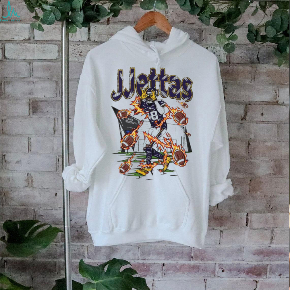 Minnesota Vikings Justin Jefferson JJettas bank stadium shirt Minnesota Vikings Justin Jefferson JJettas bank stadium shirt