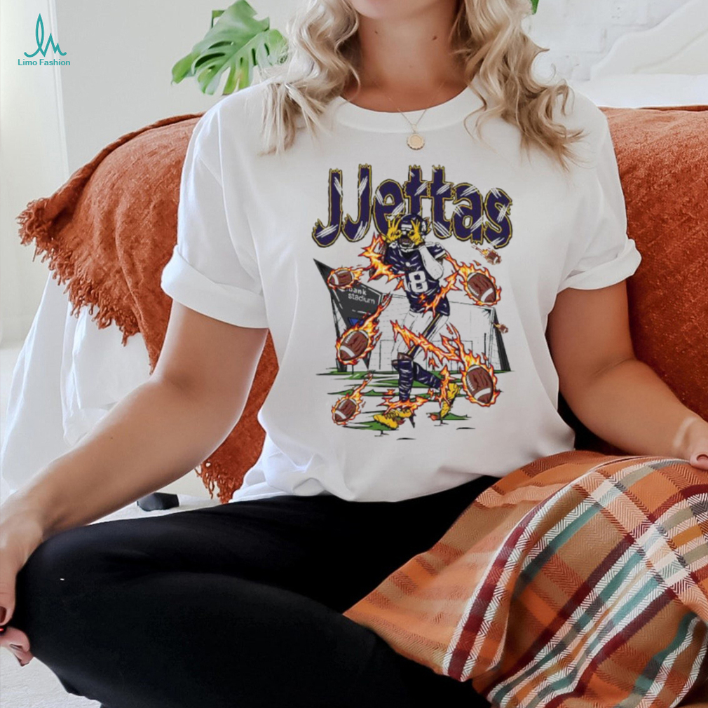 Minnesota Vikings Justin Jefferson JJettas bank stadium shirt Minnesota Vikings Justin Jefferson JJettas bank stadium shirt