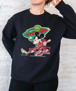 Minnesota Wild NHL Mickey Mouse Player 2024 shirt