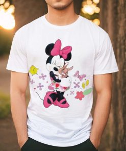Minnie hug Bunny Disney Easter funny shirt