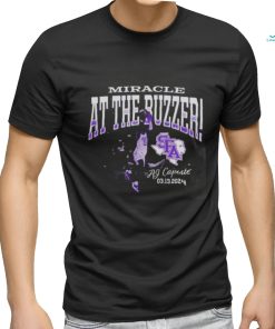 Miracle at the buzzer shirt