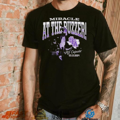 Miracle at the buzzer shirt