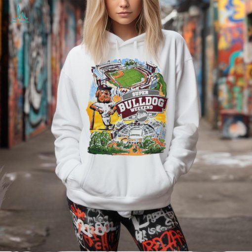 Mississippi State Bulldogs super bulldog weekend 2024 mascot shirt