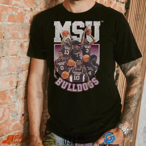 Mississippi State NCAA Men’s Basketball Official 2023 2024 Post Season T Shirt